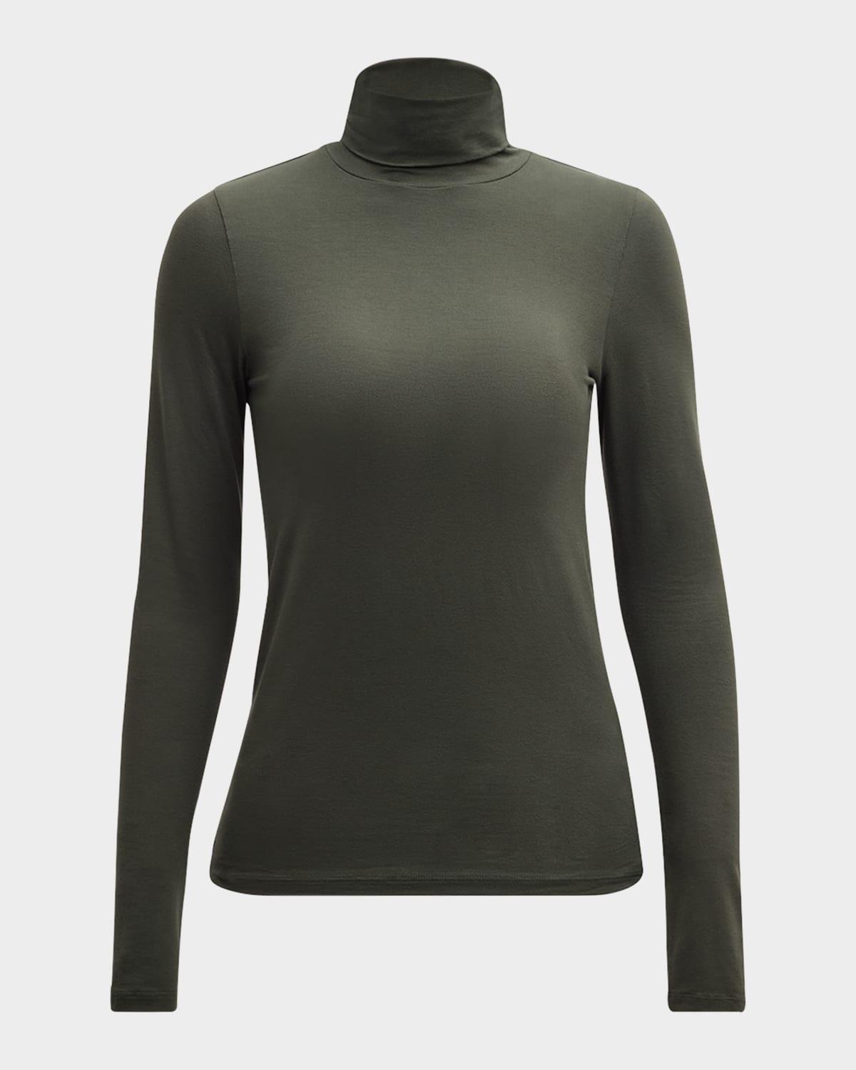 viscose jersey turtleneck