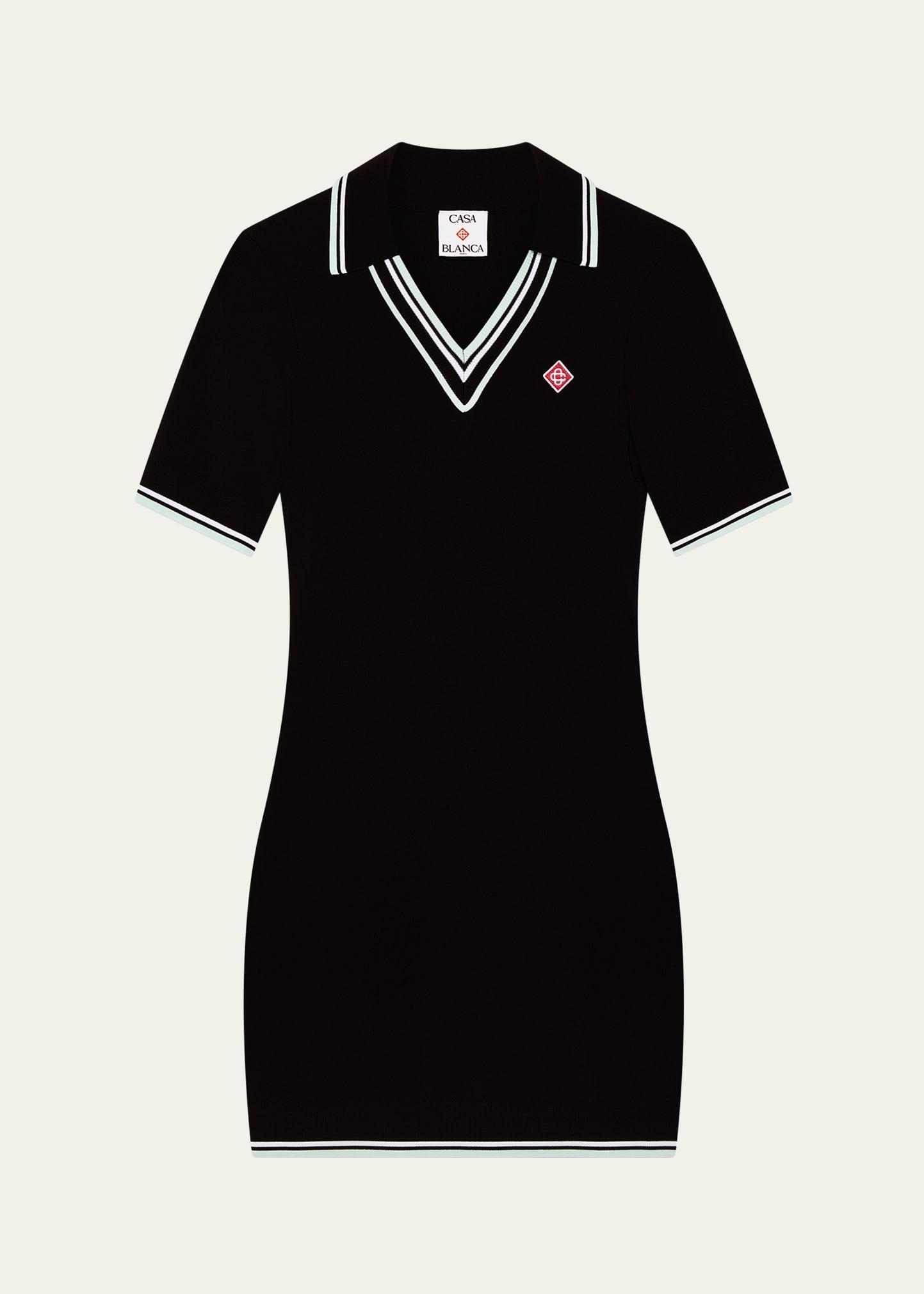 viscose polo dress