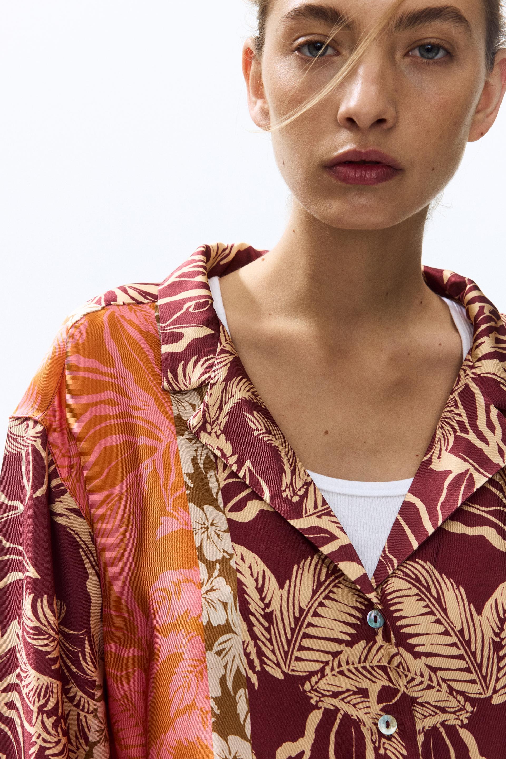 viscose resort shirt