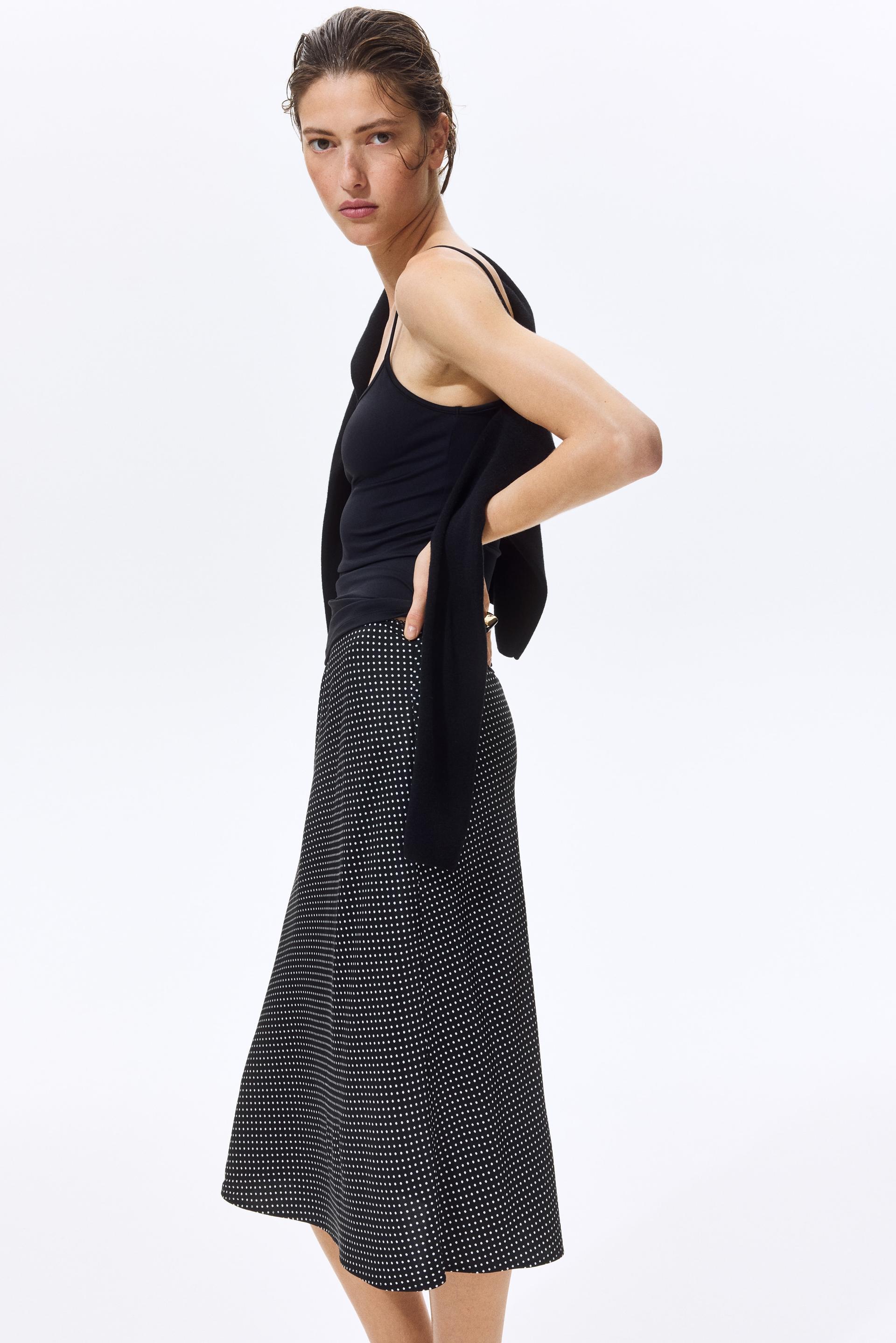 viscose slip skirt