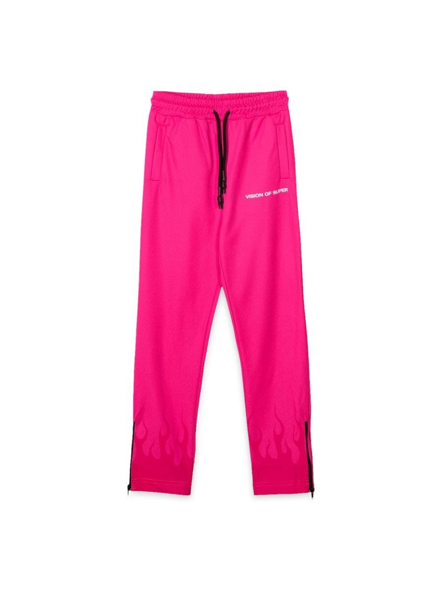 vision of super fuchsia pants tracksuit