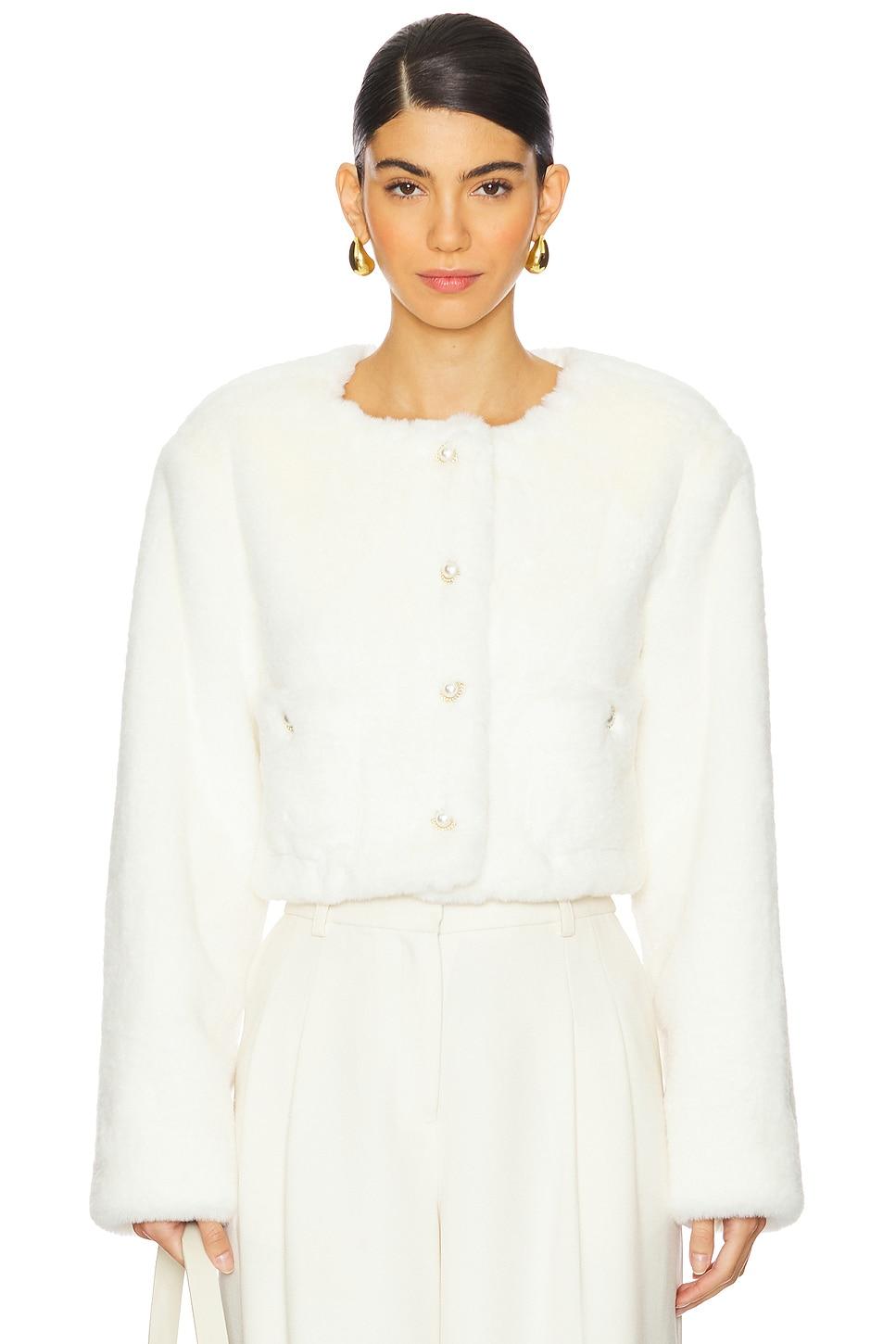 vittoria faux fur jacket