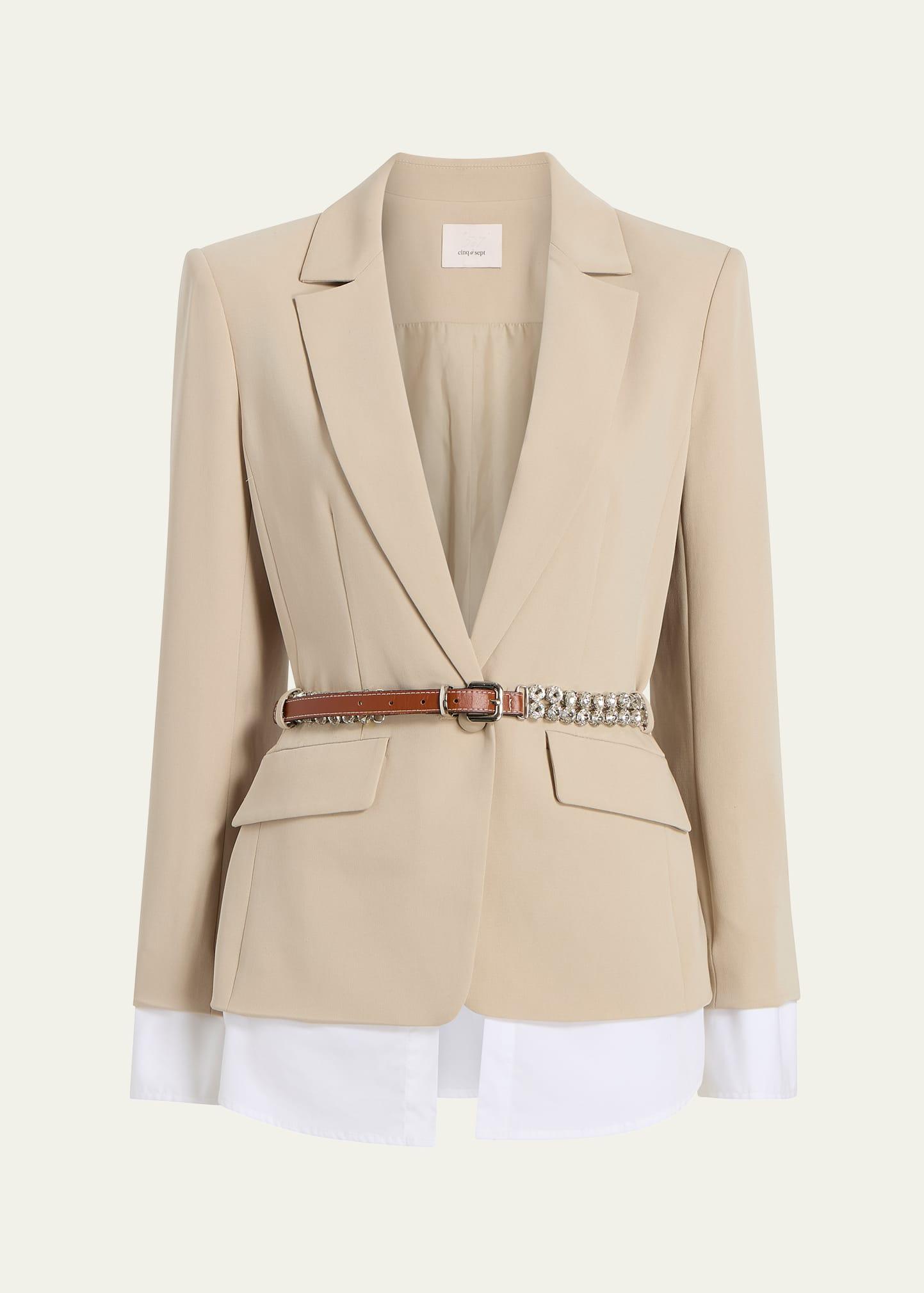 vittoria layered jacket