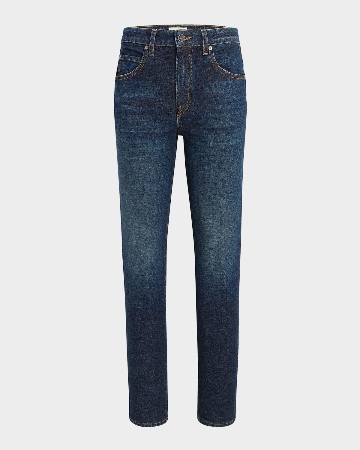 viv slim-leg ankle jeans