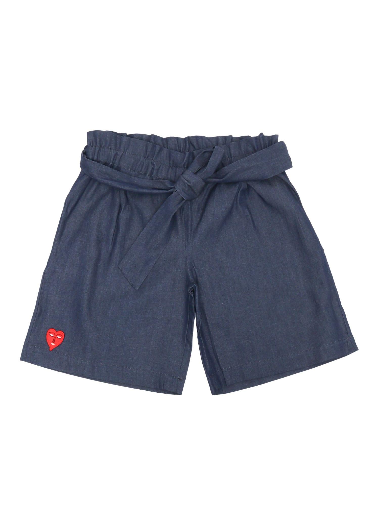 vivetta shorts with bow