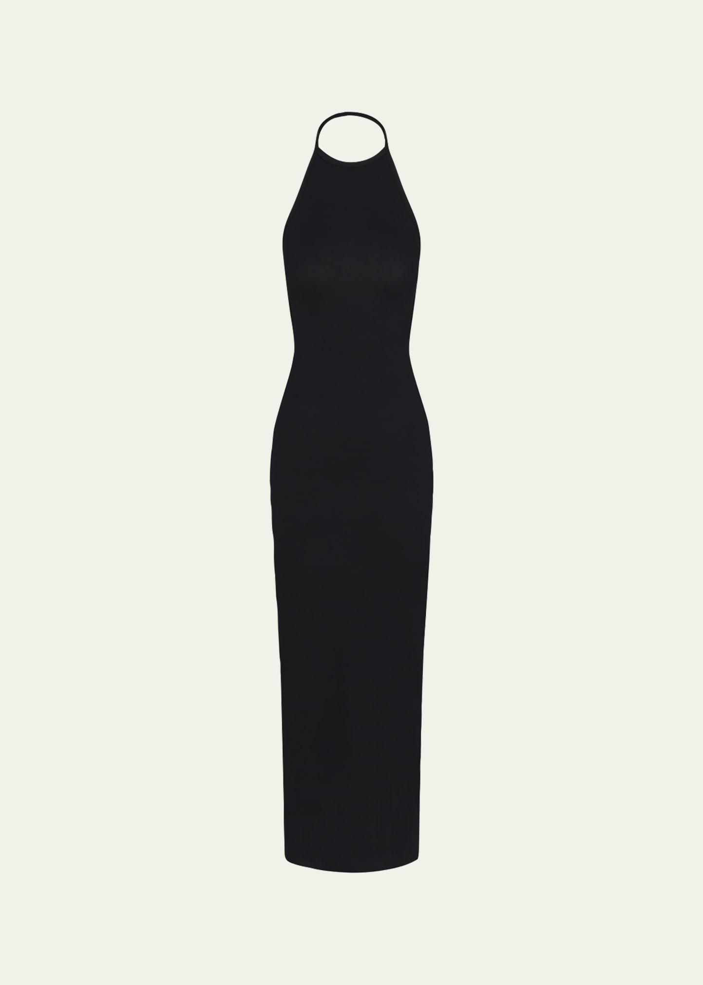 vivian halter maxi dress