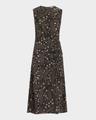 viviana floral silk midi dress
