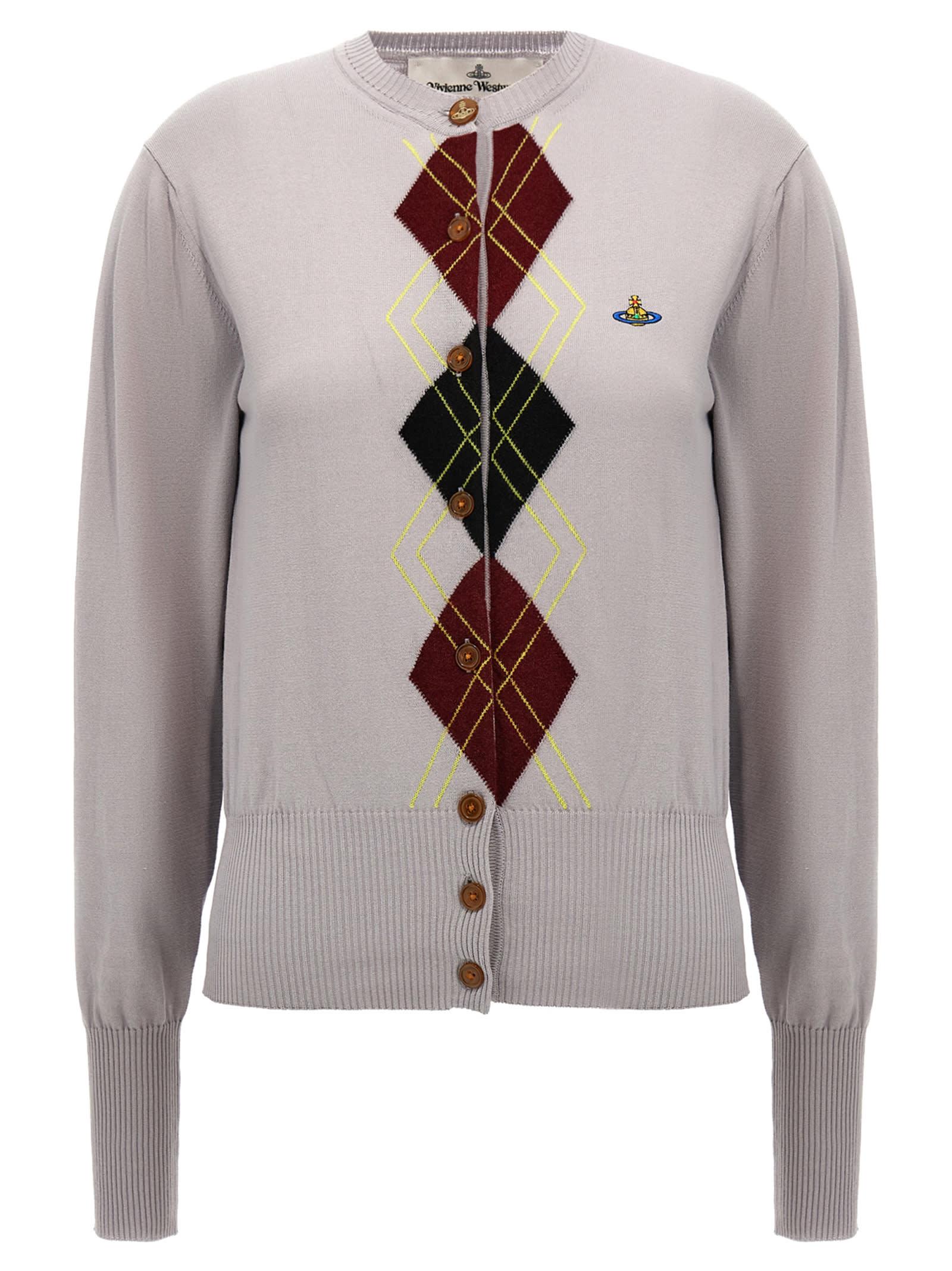 vivienne westwood argyle cardigan