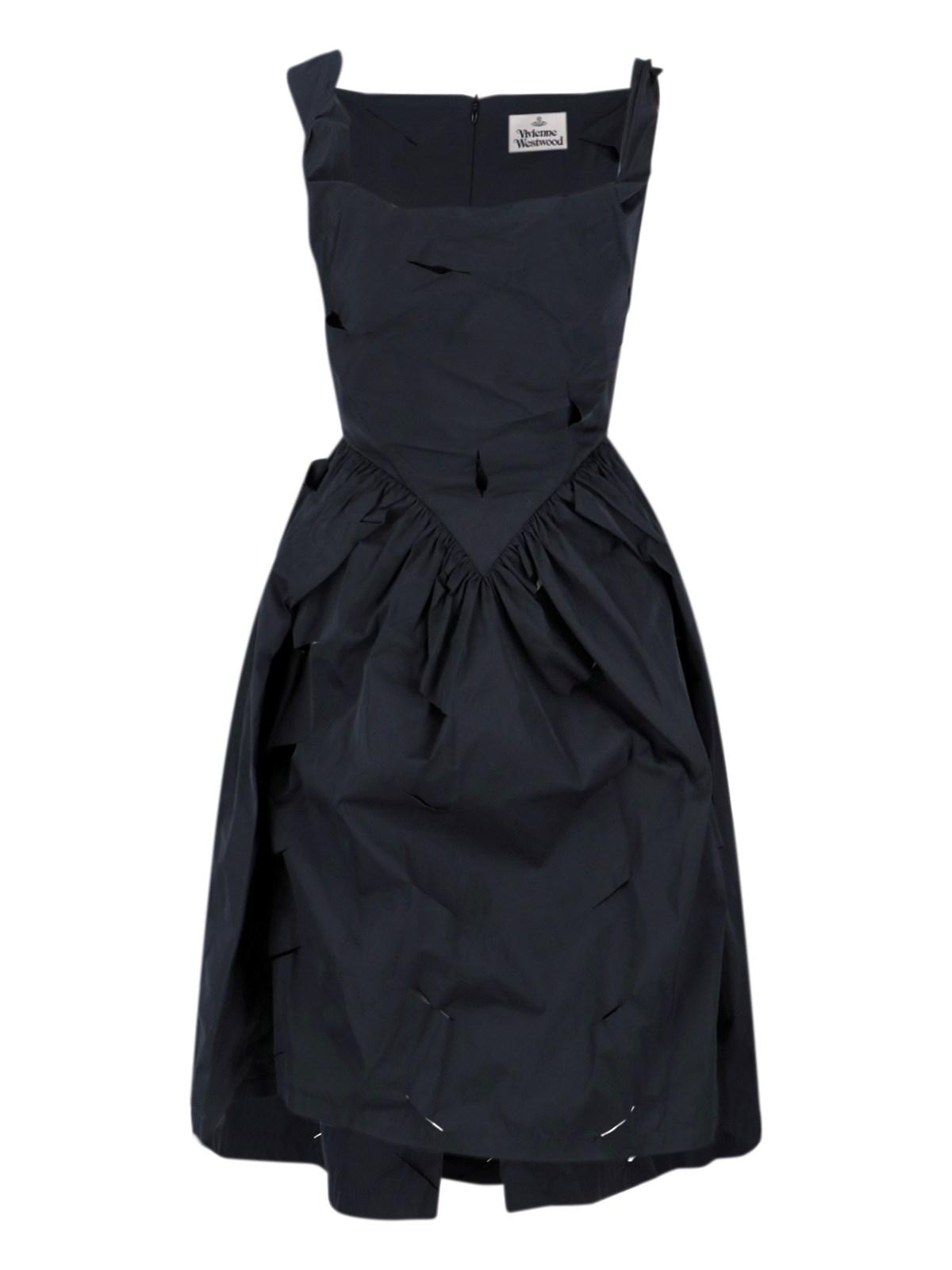 vivienne westwood asymmetrical midi dress