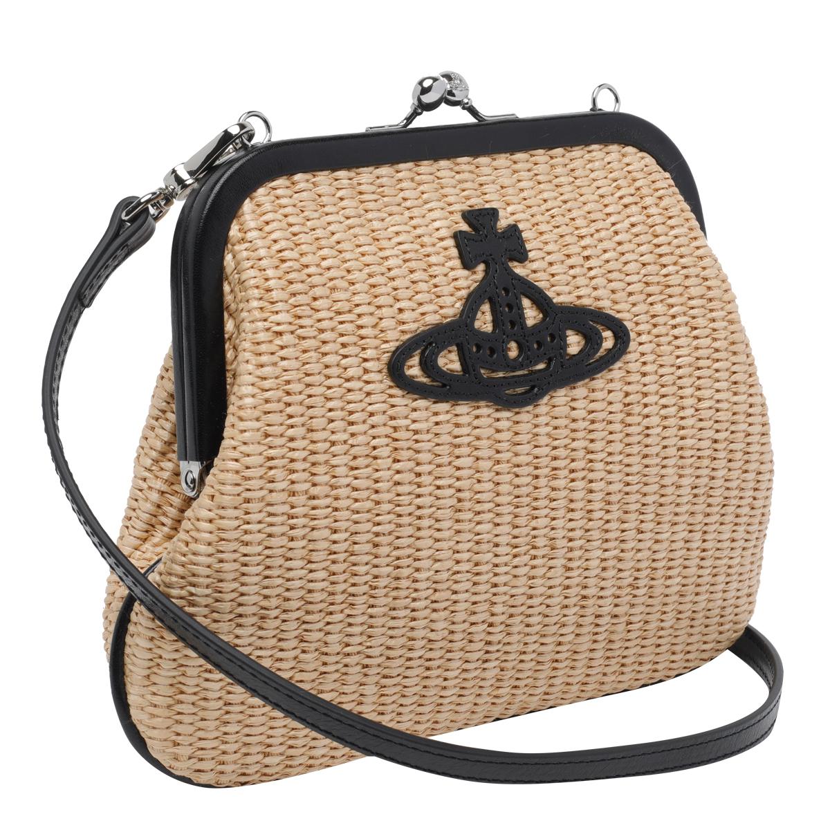 vivienne westwood bags beige cotton - women