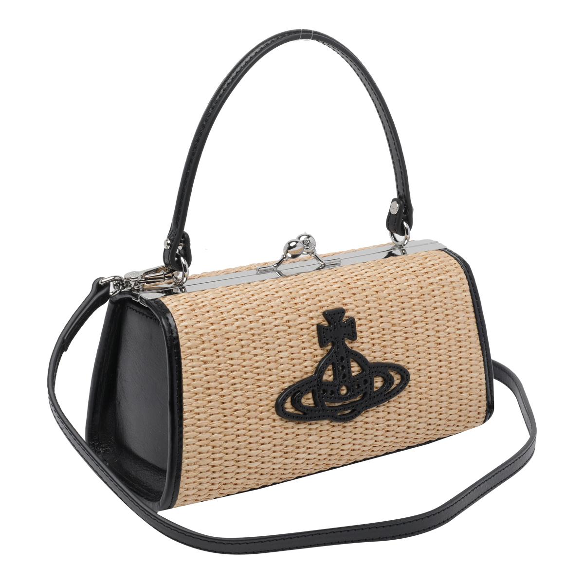 vivienne westwood bags beige cotton - women