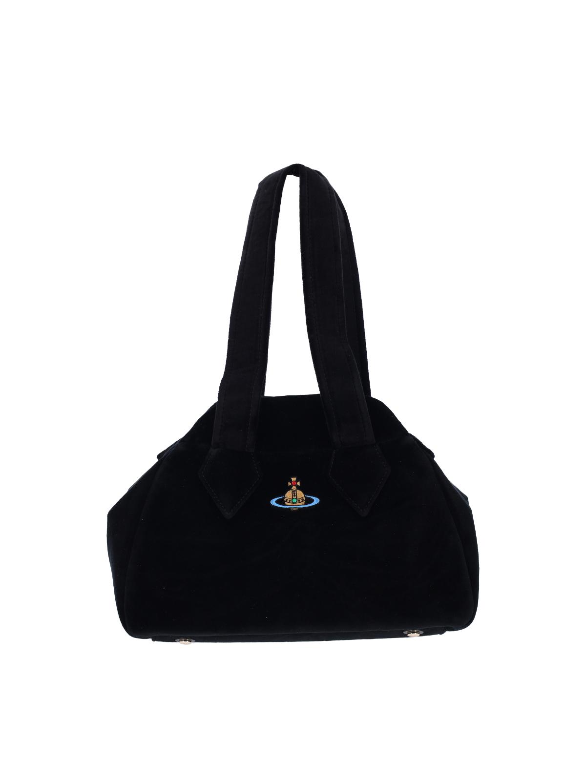 vivienne westwood bags black cotton - women