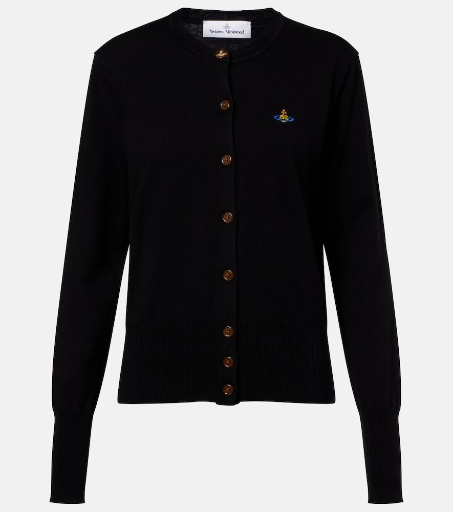 vivienne westwood bea cotton and cashmere cardigan