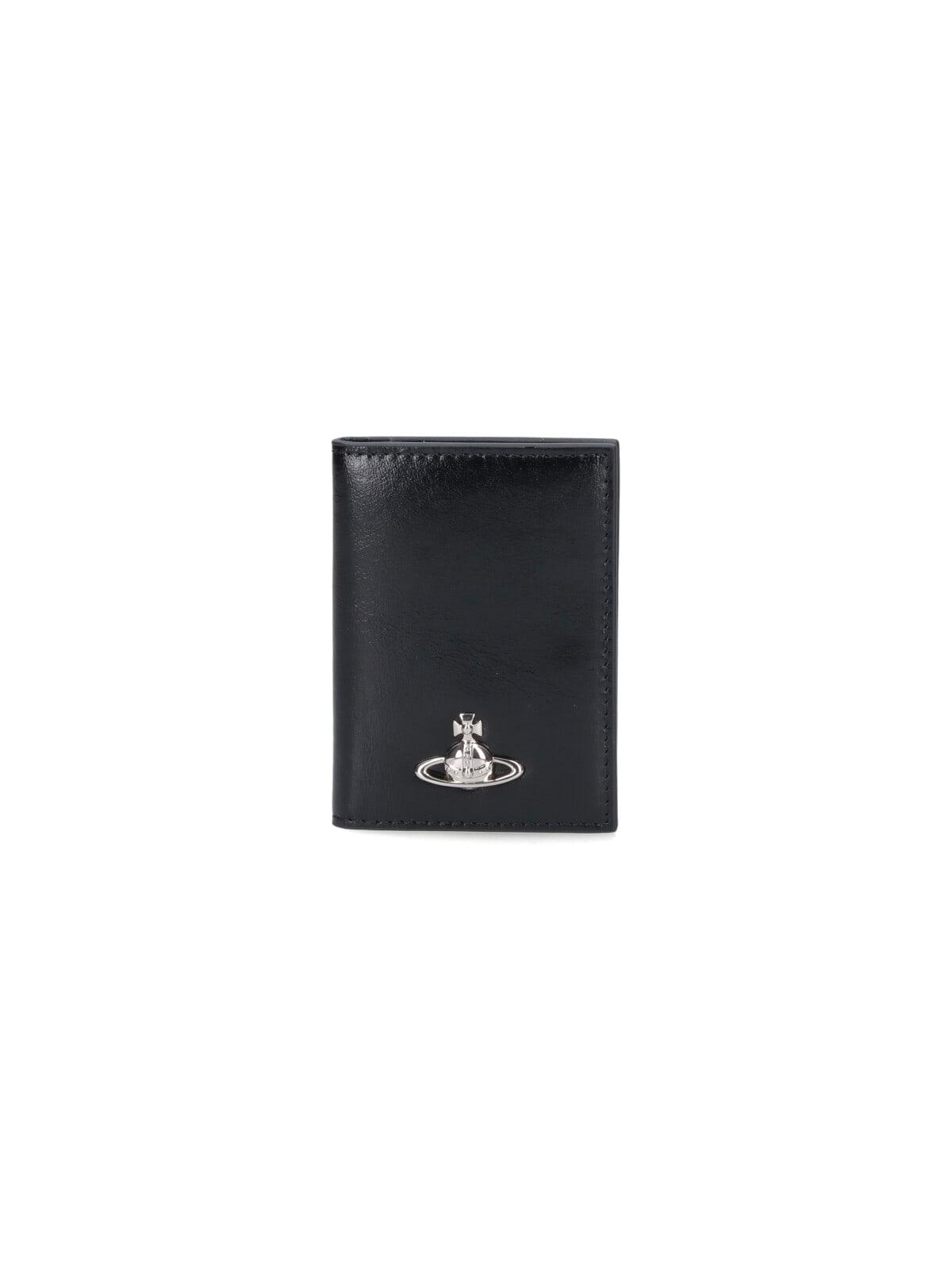vivienne westwood bi-fold logo card holder