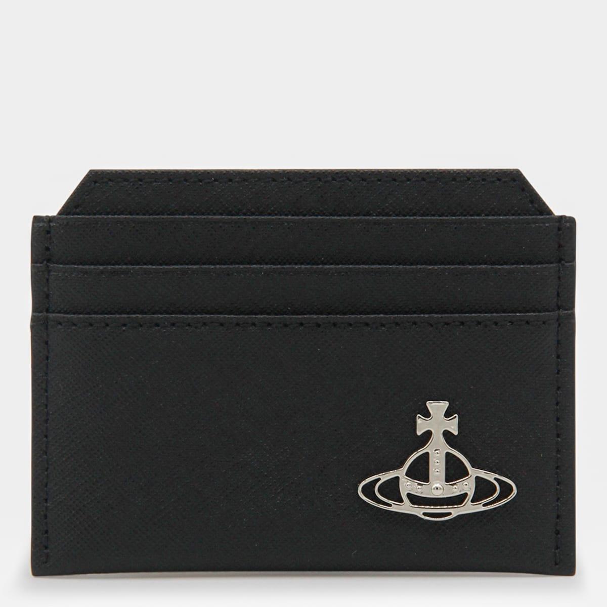 vivienne westwood black card holder