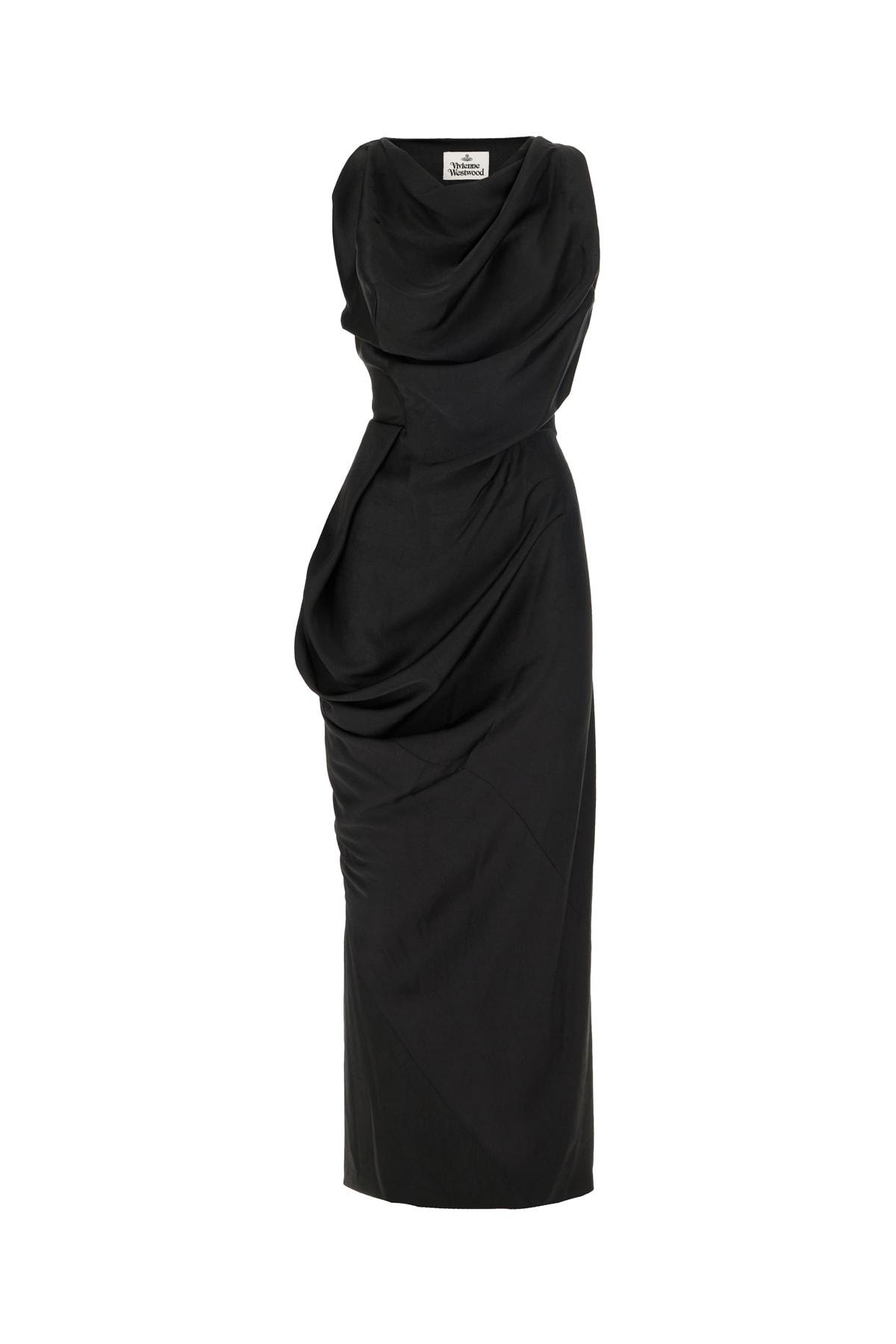 vivienne westwood black polyester dress