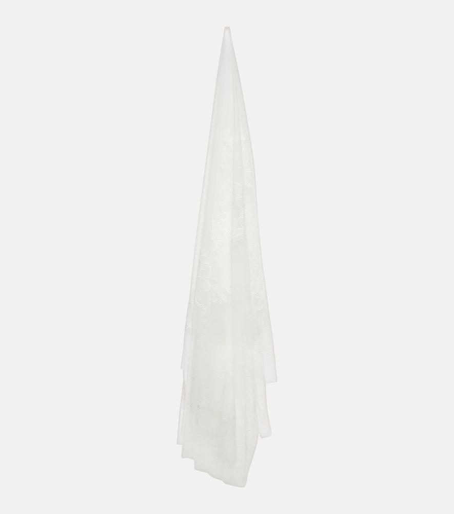 vivienne westwood bridal absence of roses tulle veil