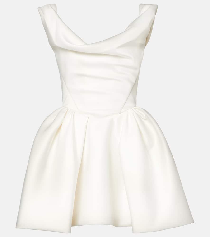 vivienne westwood bridal bagatelle satin minidress
