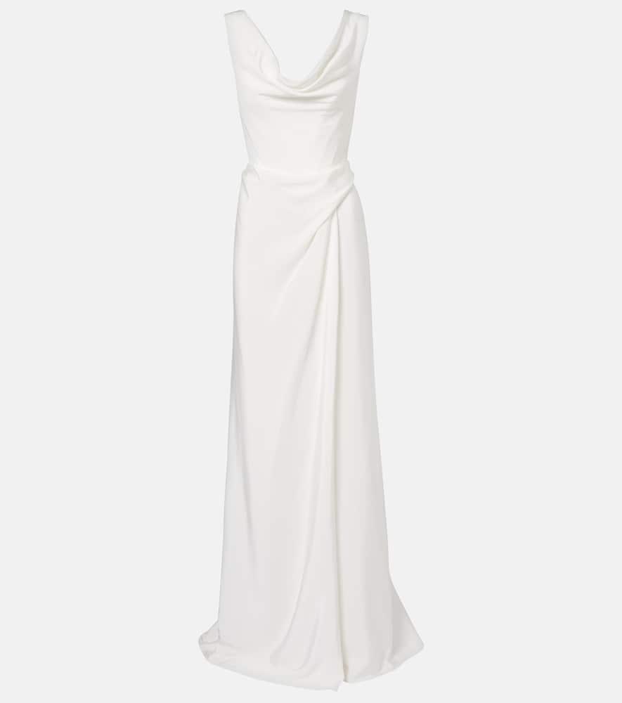 vivienne westwood bridal mabel draped off