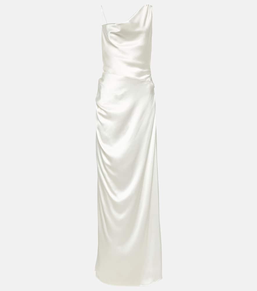 vivienne westwood bridal minerva silk satin gown