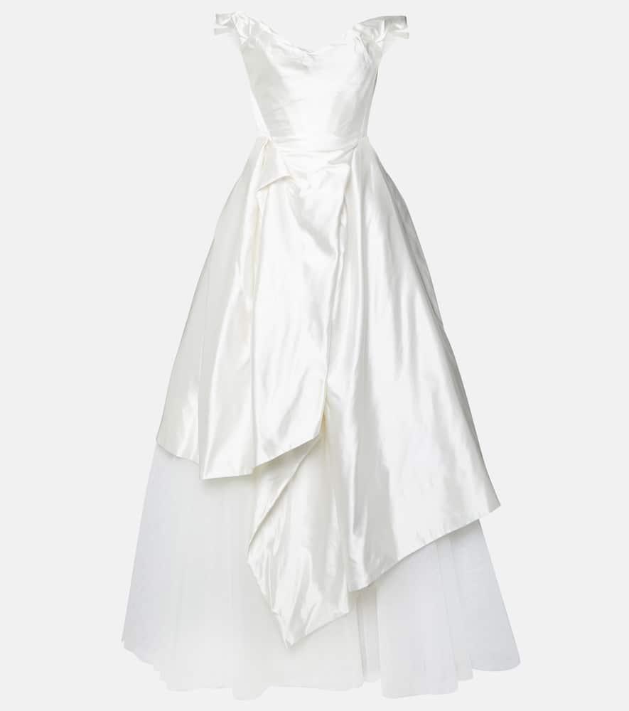 vivienne westwood bridal nebula silk gown