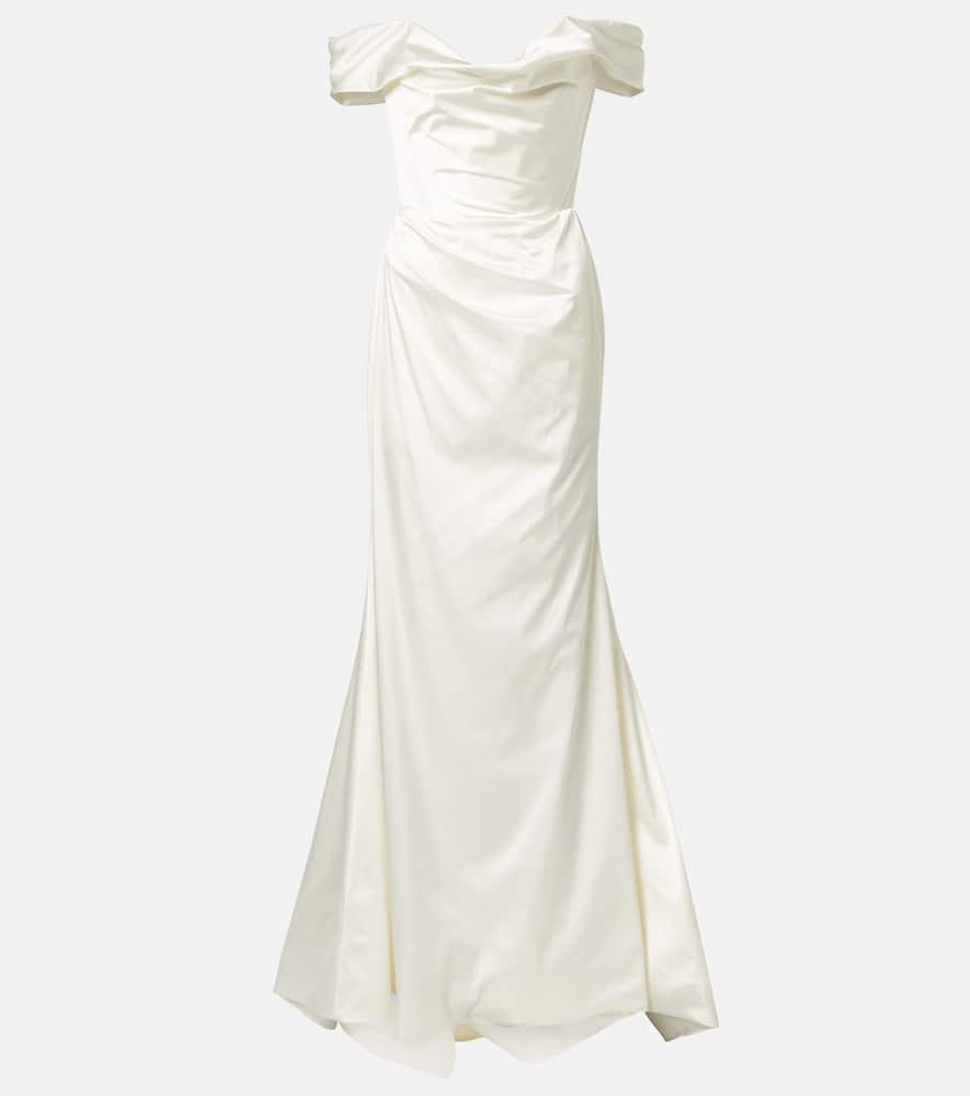 vivienne westwood bridal nova cora satin gown