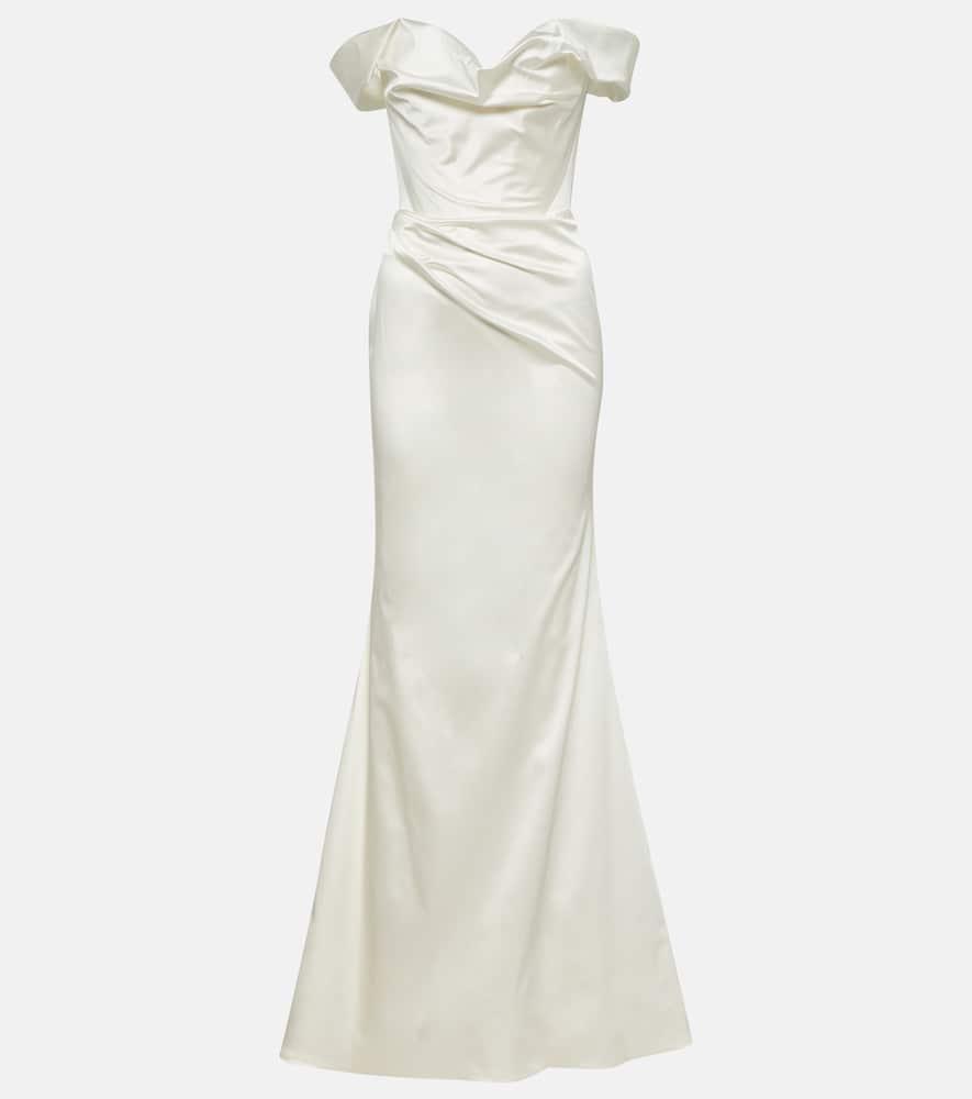 vivienne westwood bridal nova cora satin gown