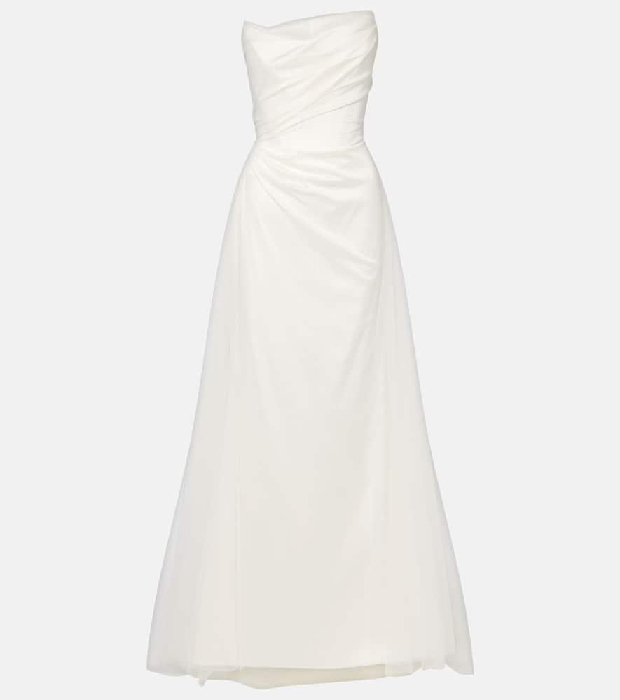 vivienne westwood bridal nova reha tulle and satin gown