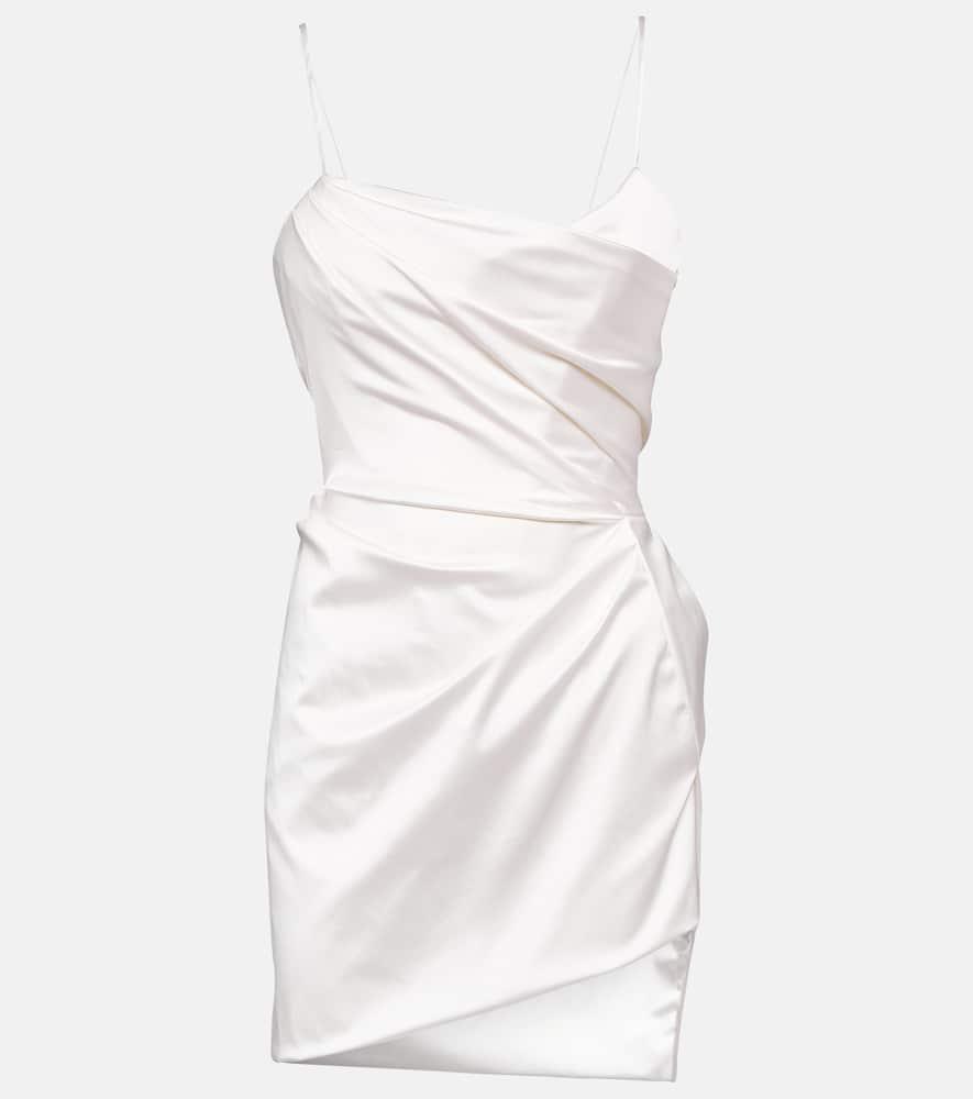 vivienne westwood bridal venus satin minidress