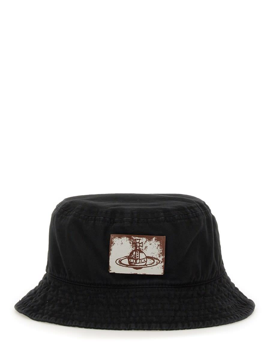 vivienne westwood bucket hat with logo