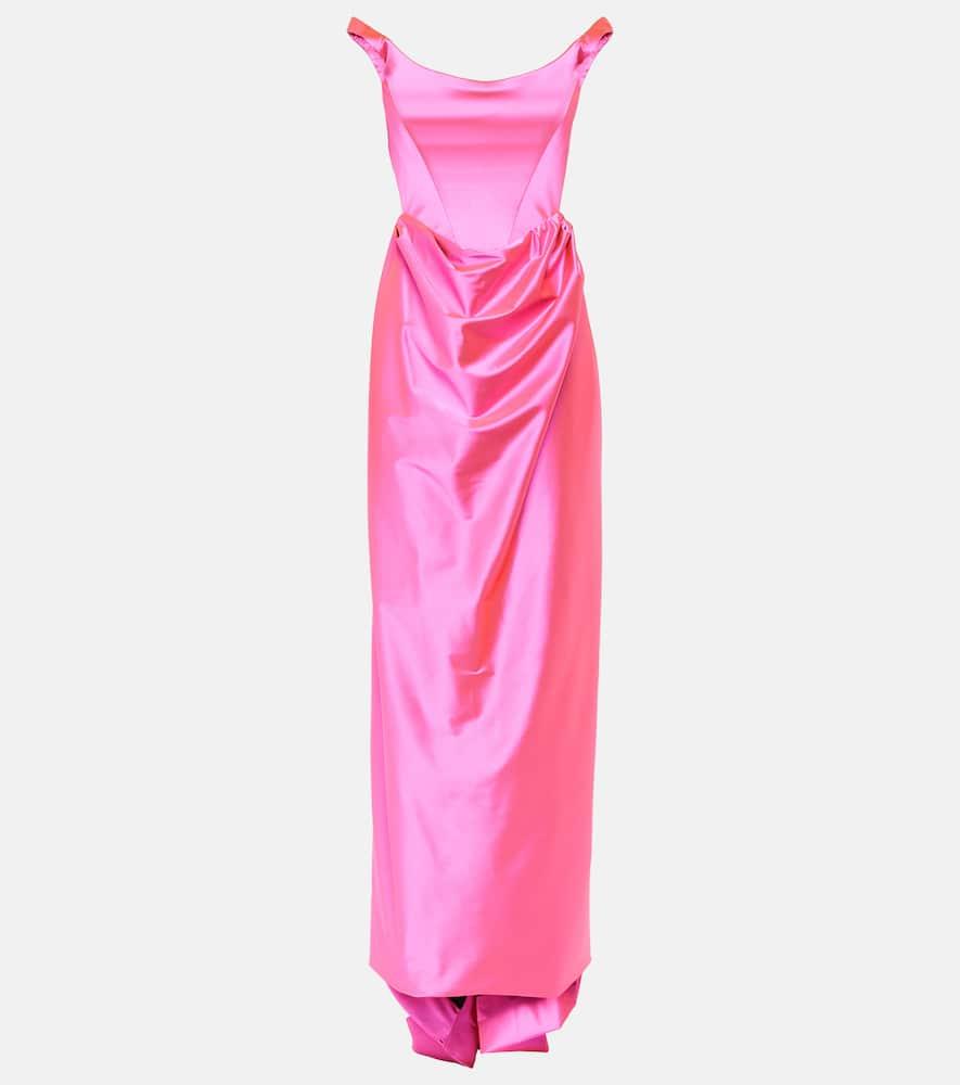 vivienne westwood camille satin gown