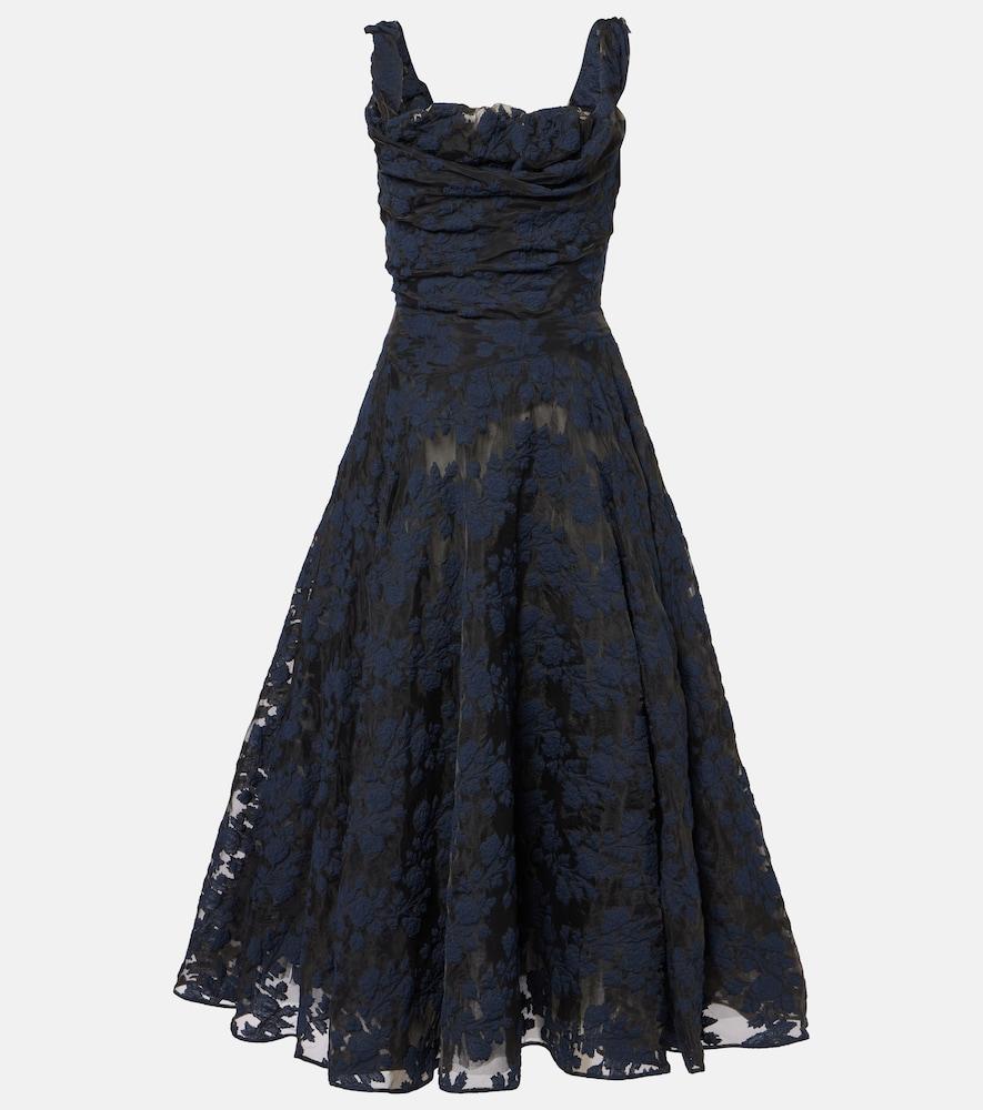 vivienne westwood chichi cotton-blend maxi dress