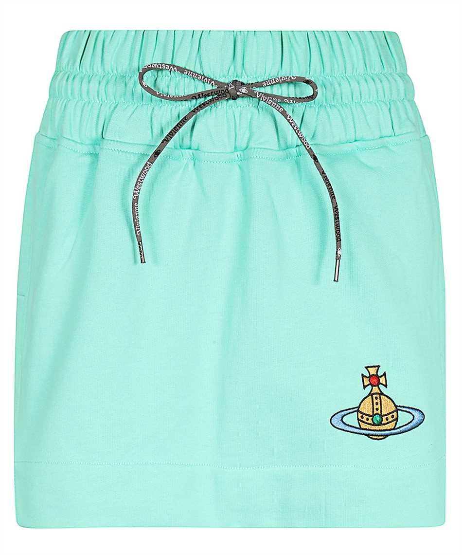 vivienne westwood cotton mini-skirt