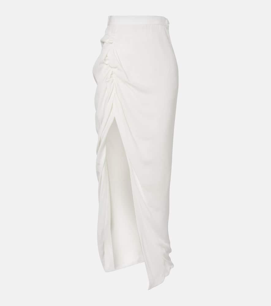 vivienne westwood draped maxi skirt