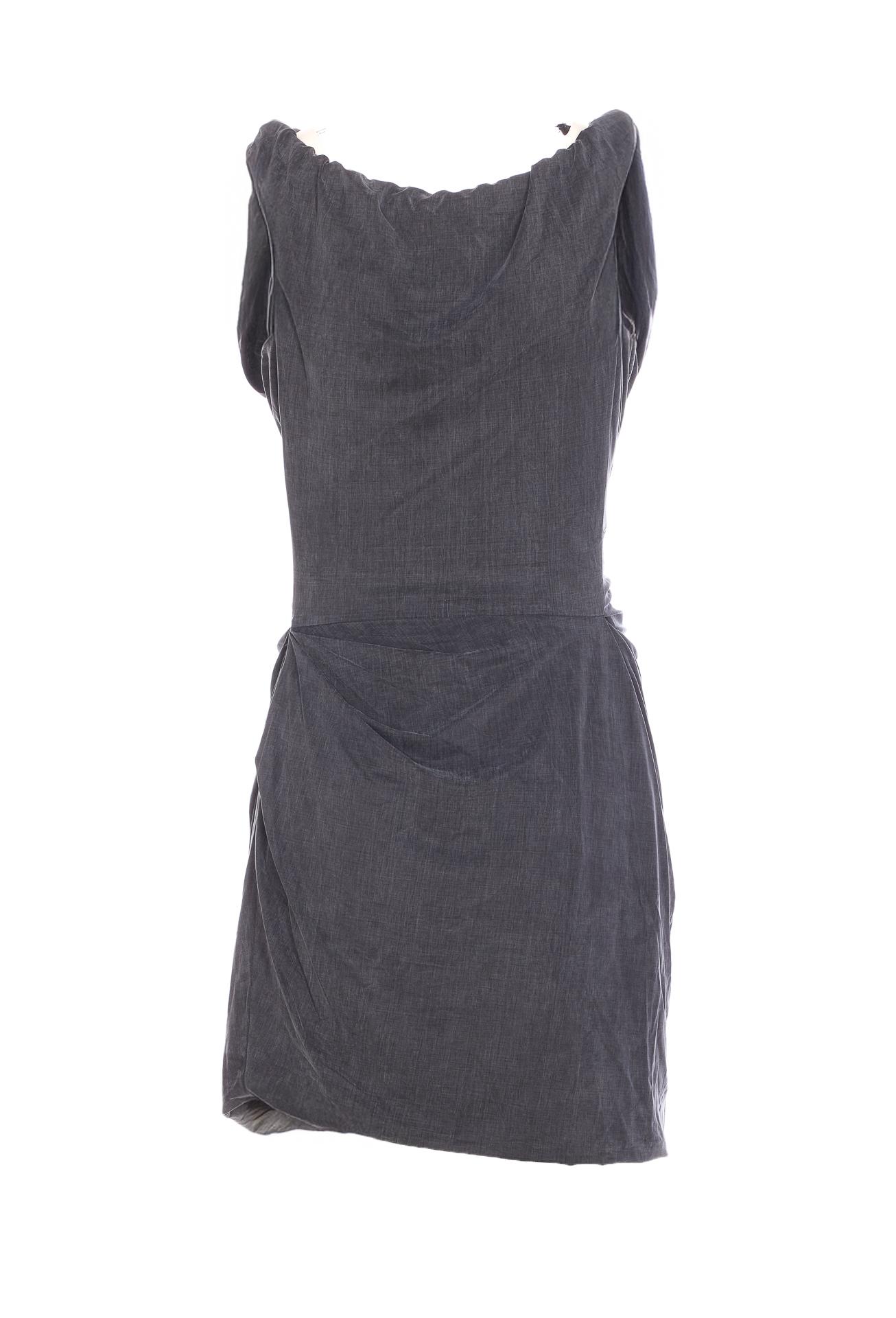 vivienne westwood dresses grey cupro - women