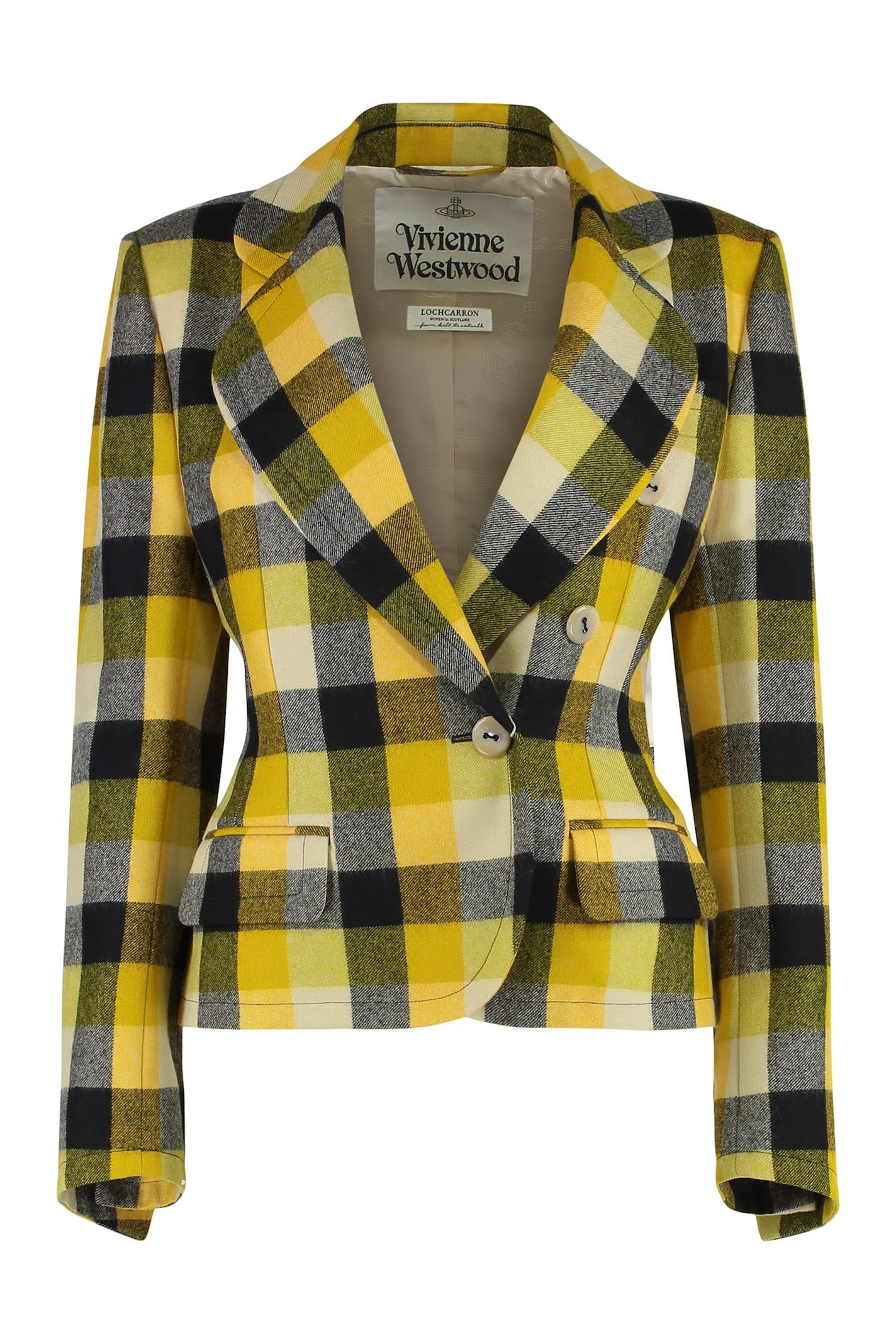 vivienne westwood georgia jacket in wool