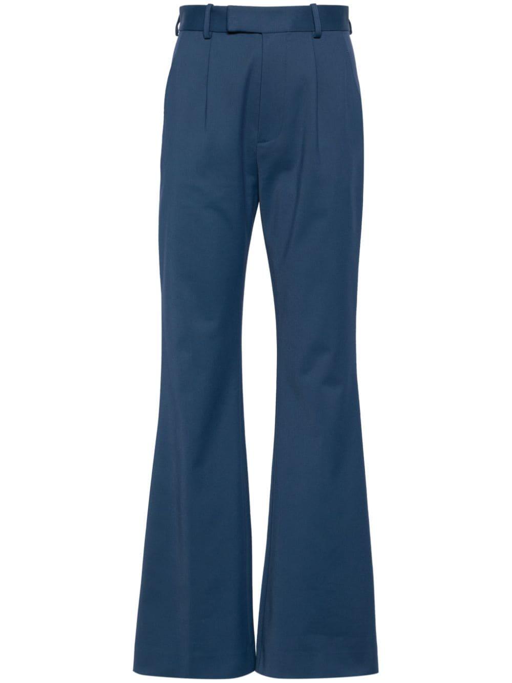 vivienne westwood high-waisted flared trousers