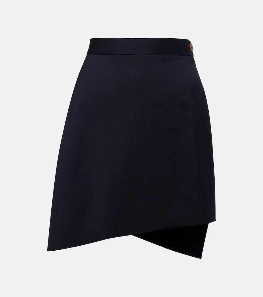 vivienne westwood infinity virgin wool miniskirt