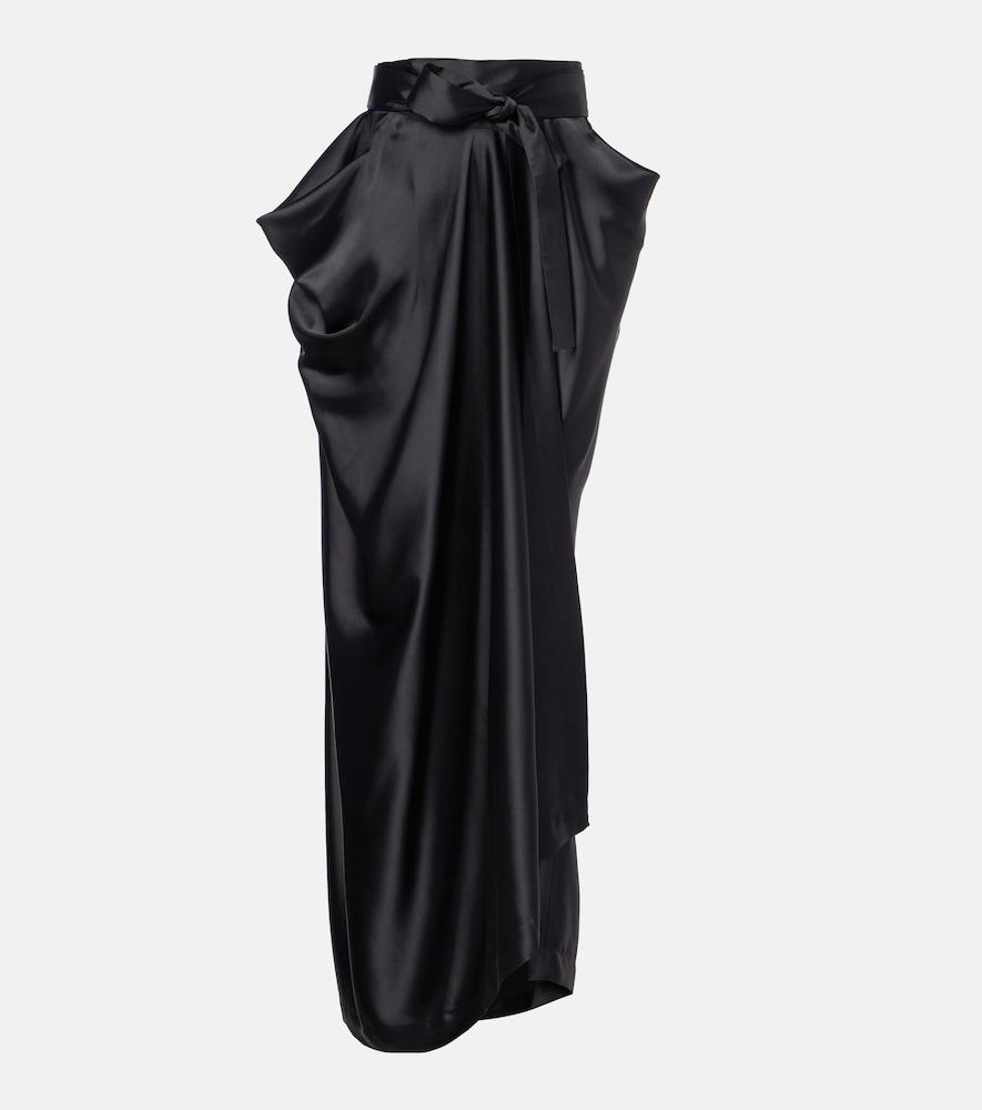 vivienne westwood kendall bow-detail maxi skirt