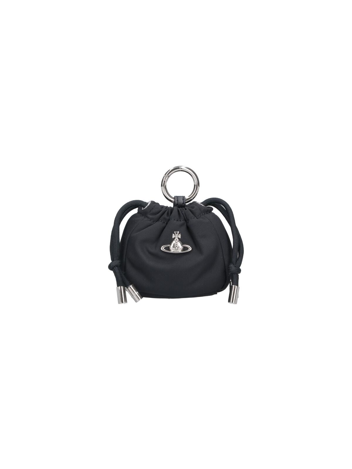vivienne westwood keychains black polyester - women