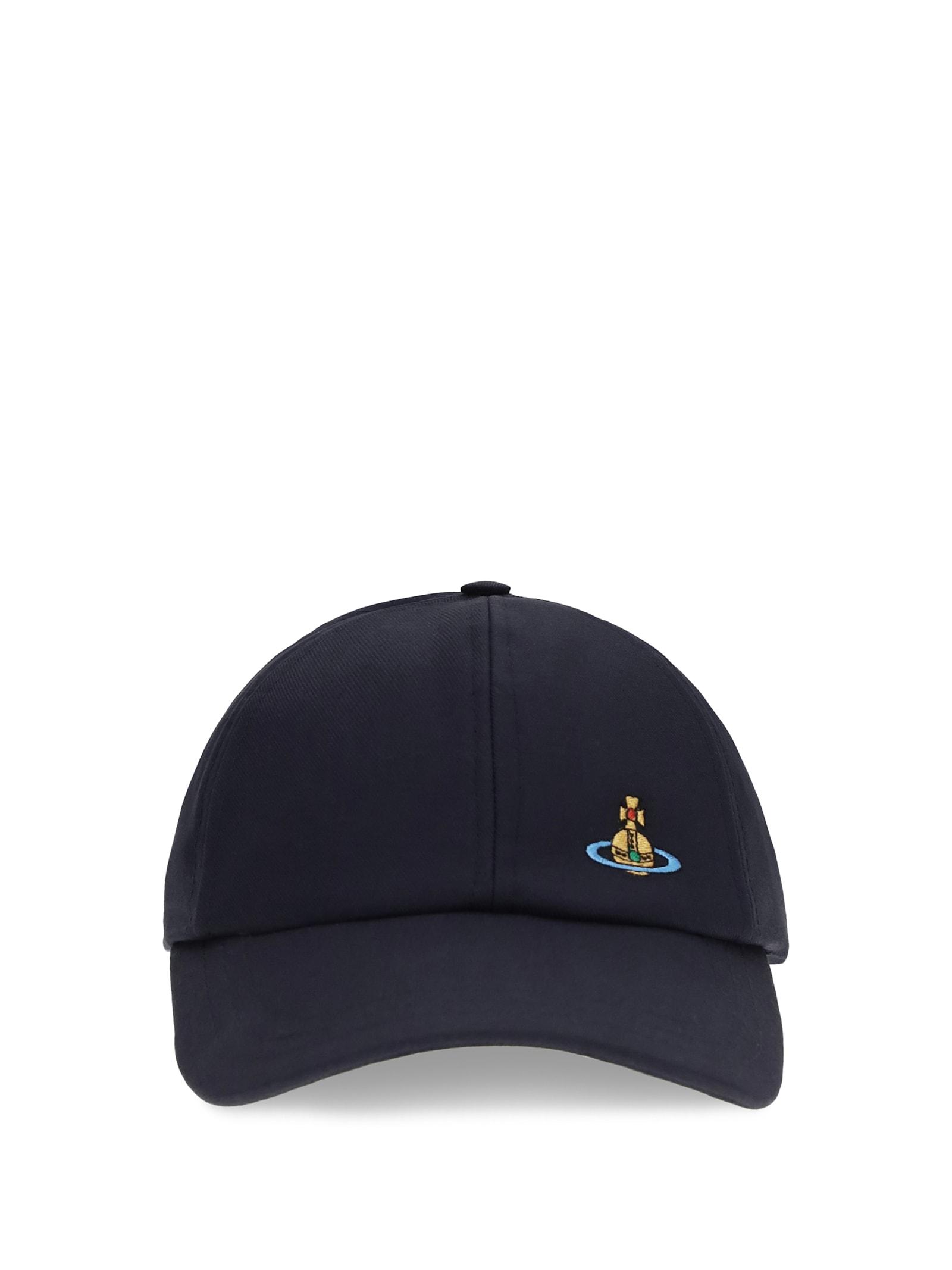 vivienne westwood logo baseball cap