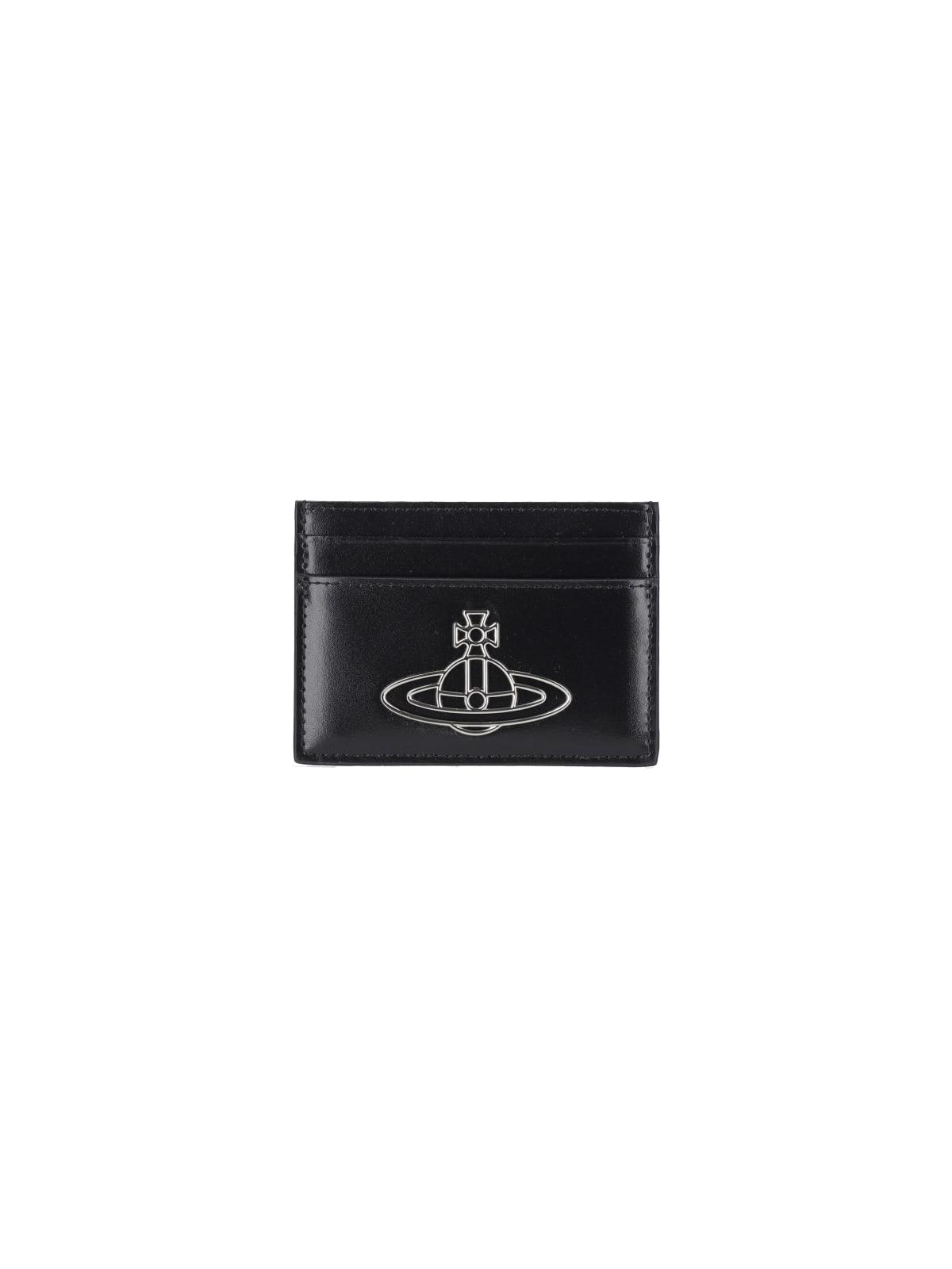 vivienne westwood logo card holder