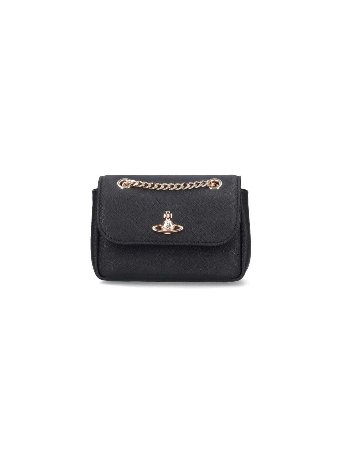 vivienne westwood logo crossbody bag