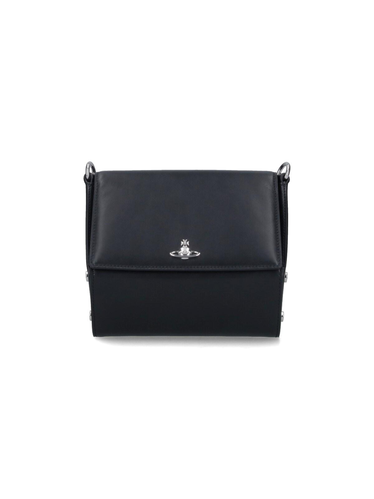 vivienne westwood logo shoulder bag