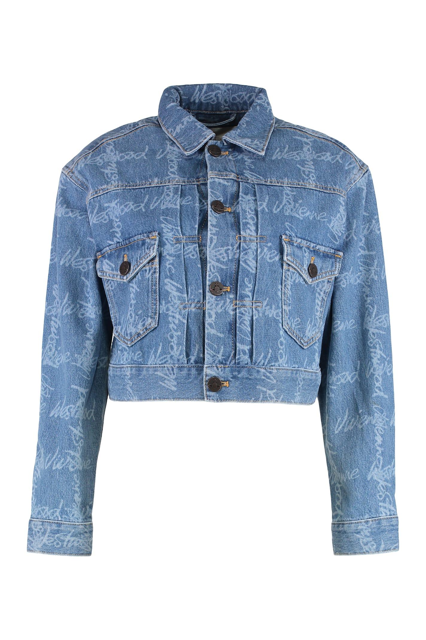 vivienne westwood marlene denim jacket