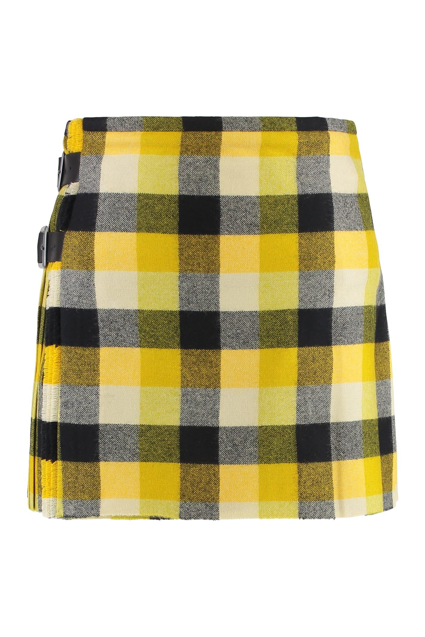 vivienne westwood mini kilt in wool