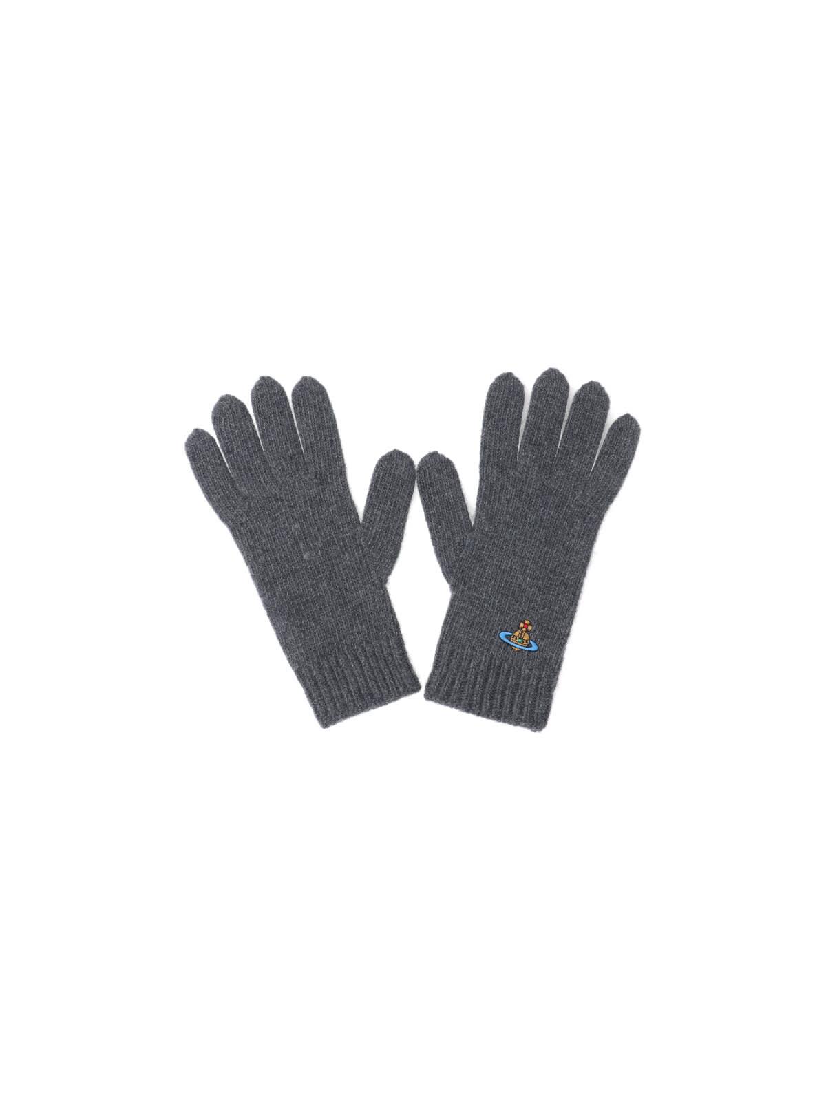 vivienne westwood orb cashmere gloves