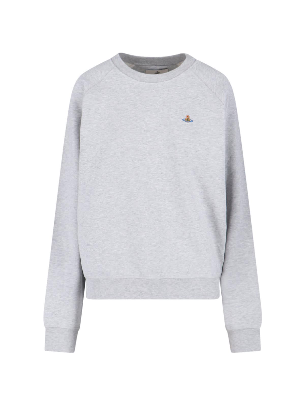 vivienne westwood orb crew neck sweatshirt