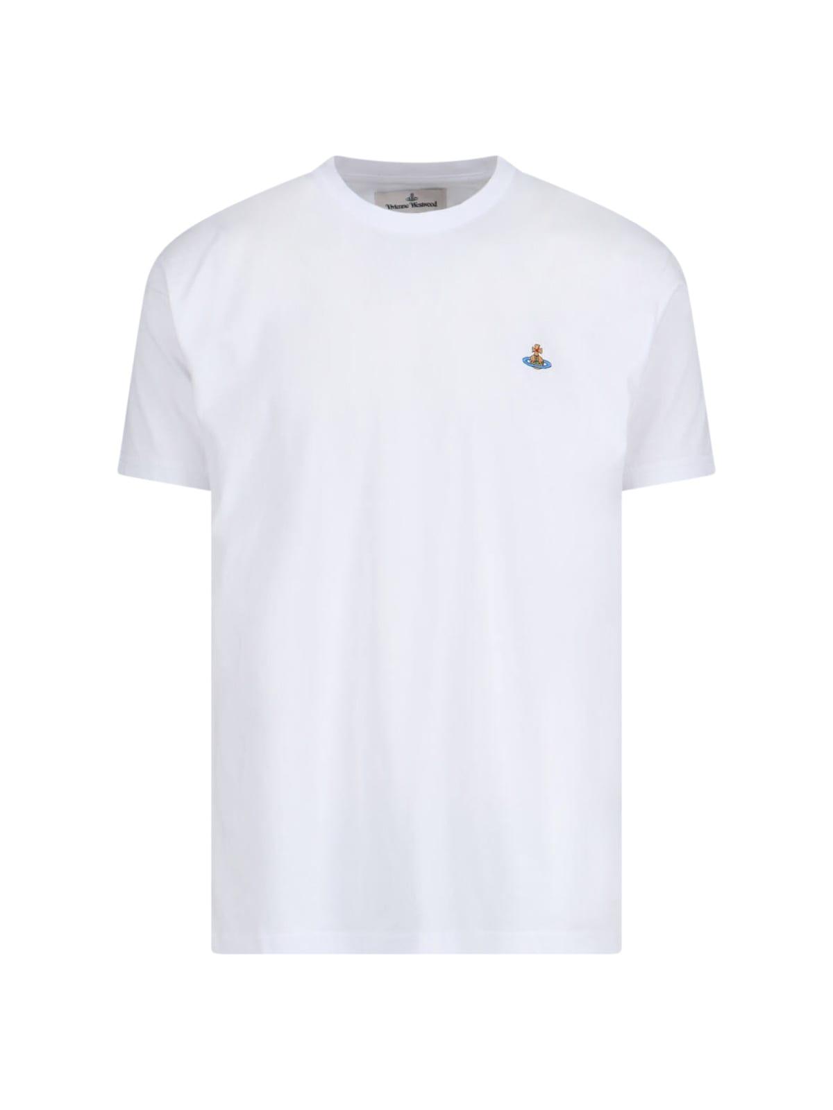 vivienne westwood orb logo t-shirt