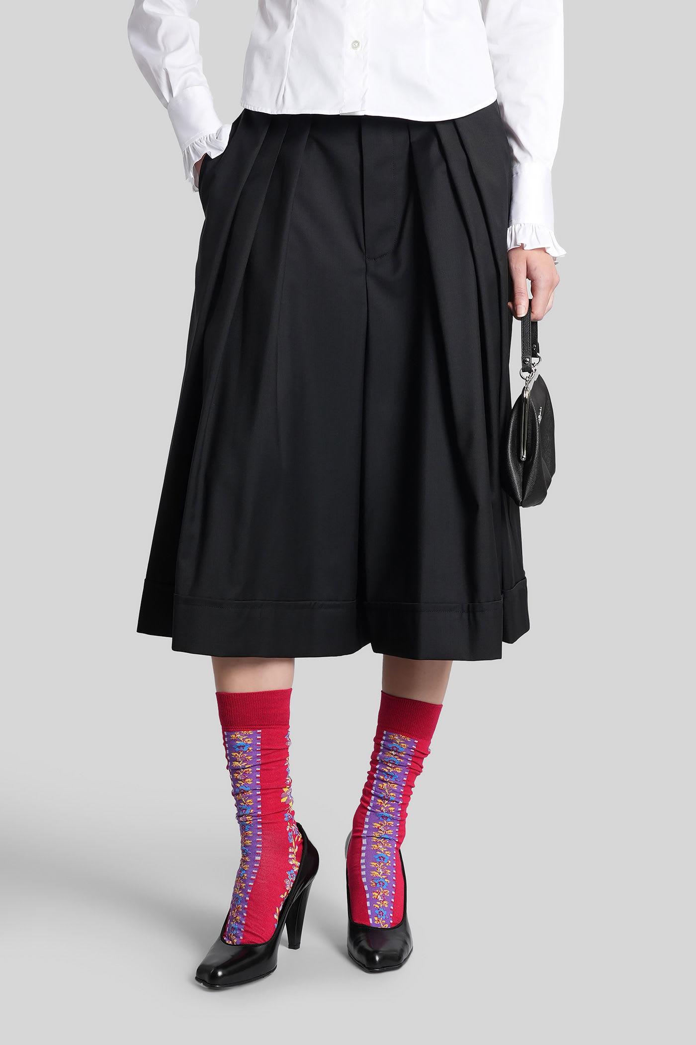 vivienne westwood pants in black wool